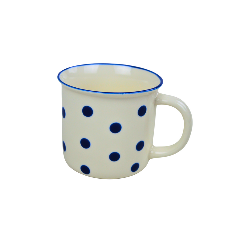 Modern BlueDots Mug