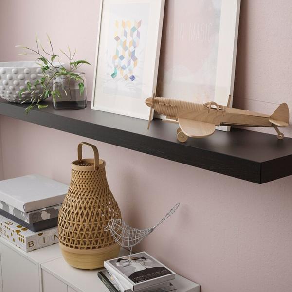 Sleek & Sturdy: Particleboard Wall Shelf for Every Space